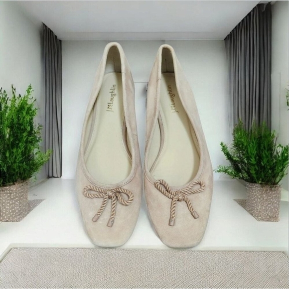 J.McLaughlin Boewe Suede Ballet Flat NWT J.McLaughlin Size 9 - Picture 1 of 12